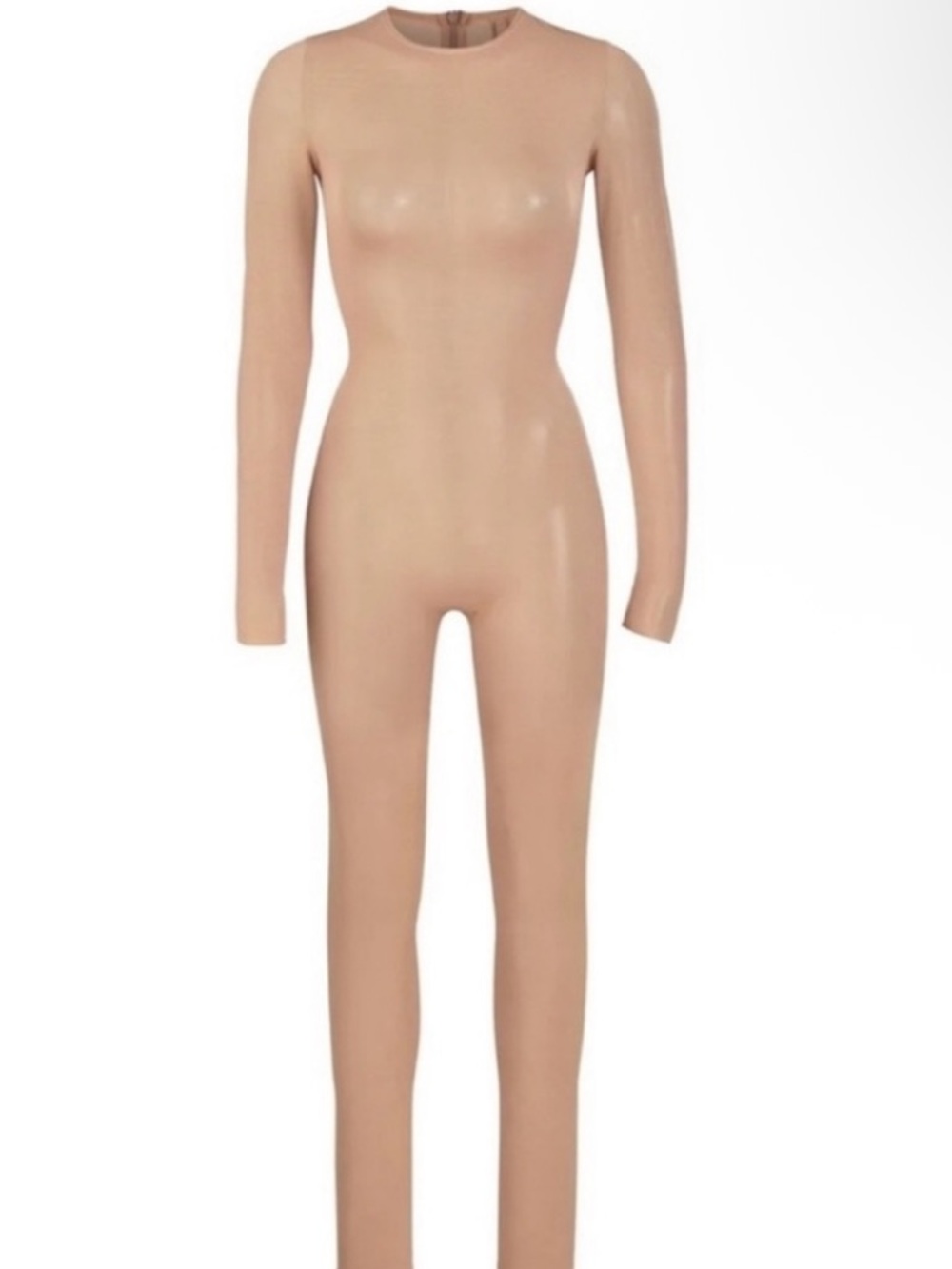 SKIMS Sheer Sculpt Full-Body Catsuit in Nude